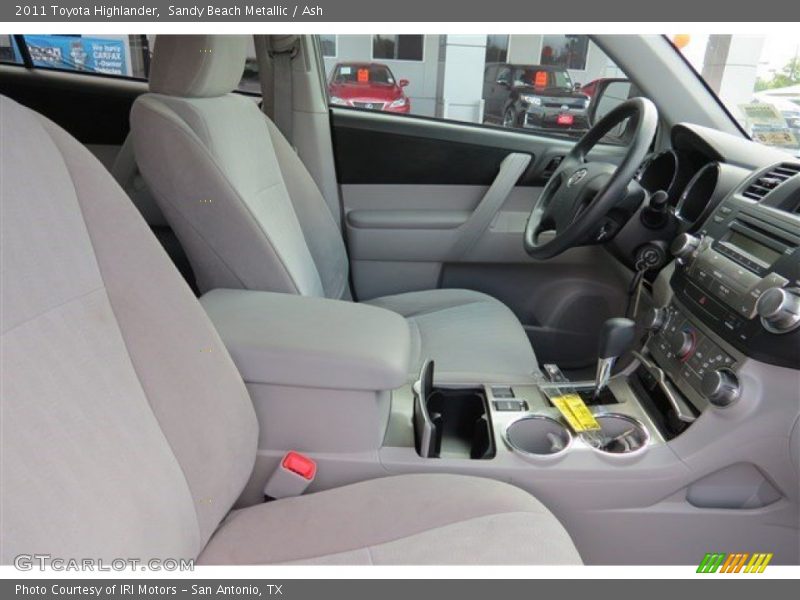 Sandy Beach Metallic / Ash 2011 Toyota Highlander