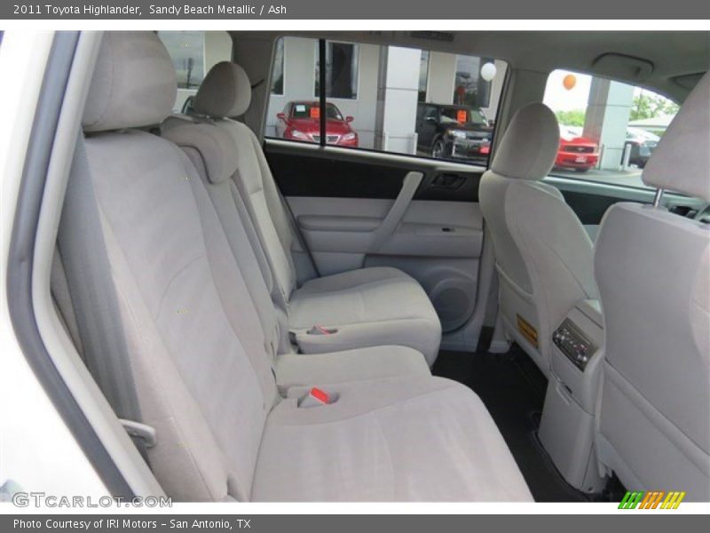 Sandy Beach Metallic / Ash 2011 Toyota Highlander