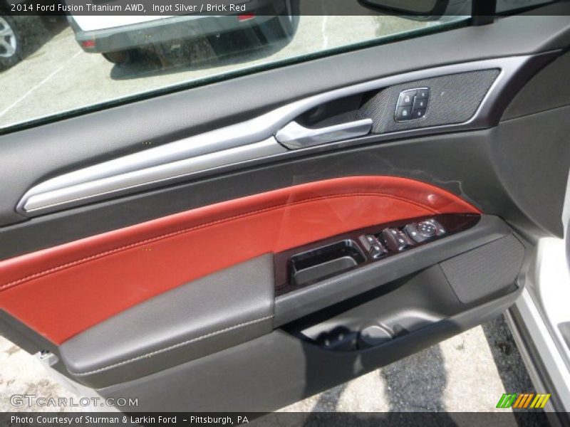 Door Panel of 2014 Fusion Titanium AWD