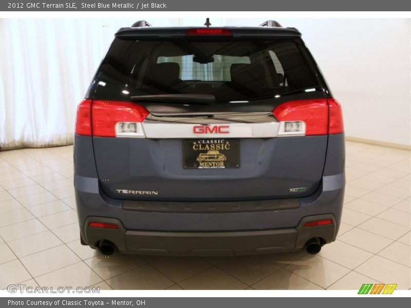 Steel Blue Metallic / Jet Black 2012 GMC Terrain SLE
