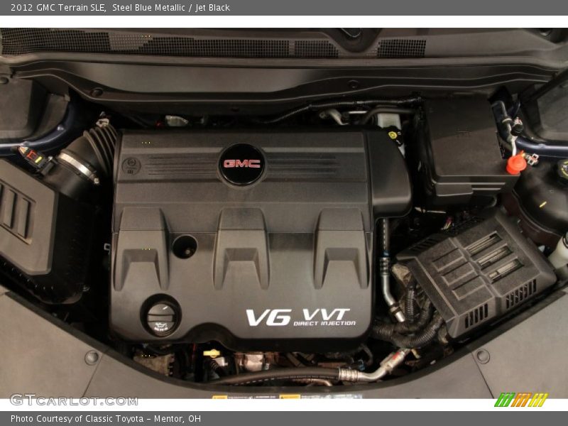 Steel Blue Metallic / Jet Black 2012 GMC Terrain SLE