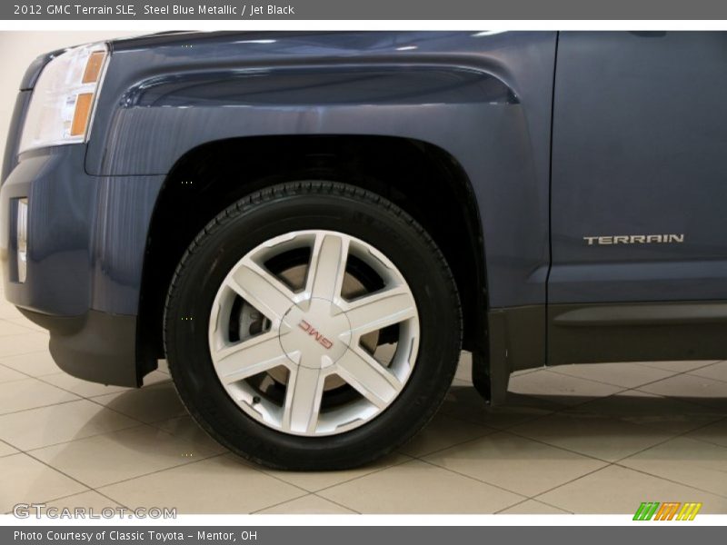 Steel Blue Metallic / Jet Black 2012 GMC Terrain SLE