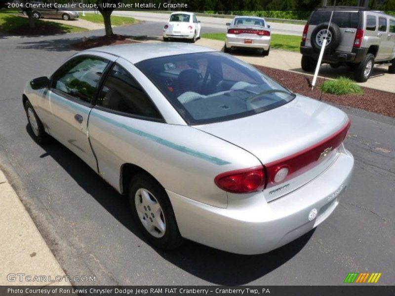 Ultra Silver Metallic / Graphite 2004 Chevrolet Cavalier Coupe