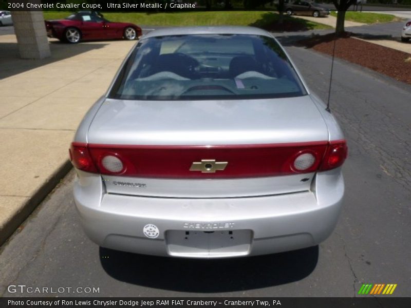 Ultra Silver Metallic / Graphite 2004 Chevrolet Cavalier Coupe