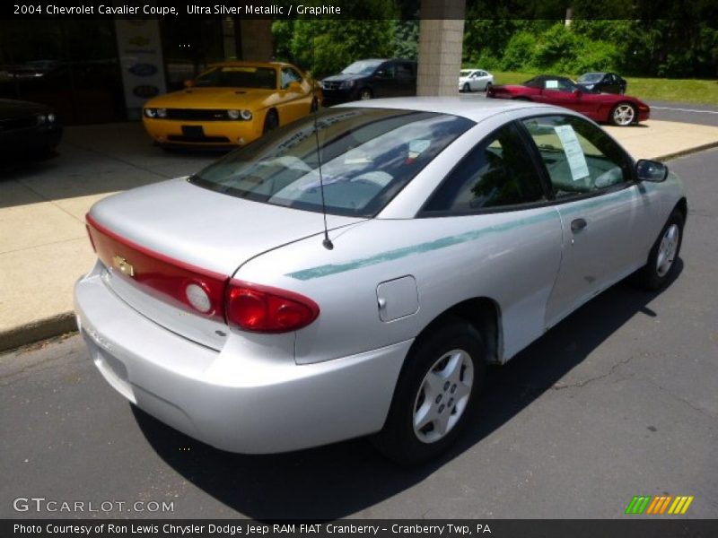Ultra Silver Metallic / Graphite 2004 Chevrolet Cavalier Coupe