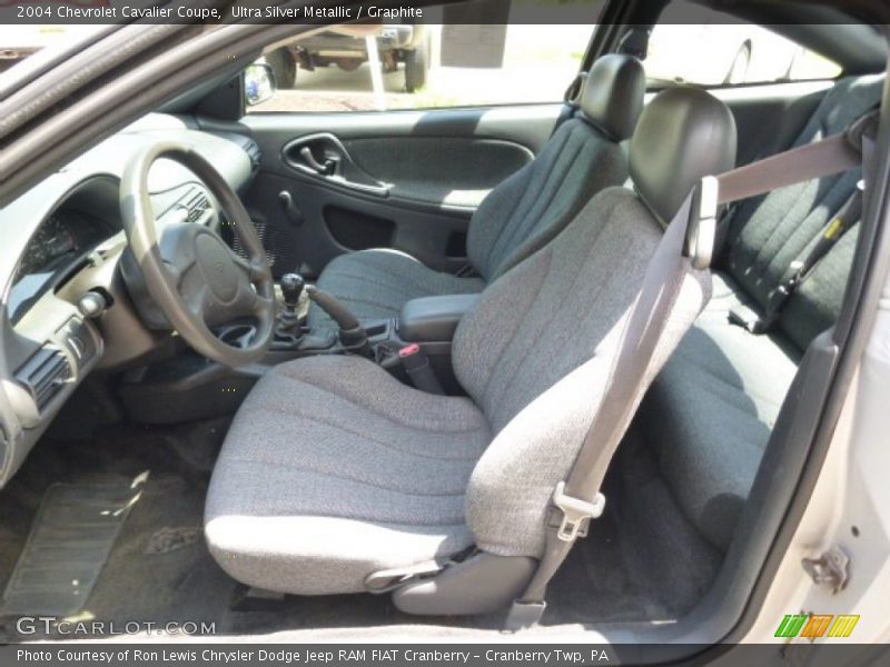 Ultra Silver Metallic / Graphite 2004 Chevrolet Cavalier Coupe