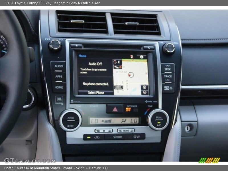 Magnetic Gray Metallic / Ash 2014 Toyota Camry XLE V6