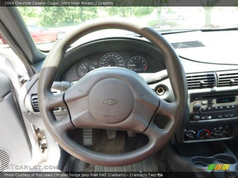 Ultra Silver Metallic / Graphite 2004 Chevrolet Cavalier Coupe