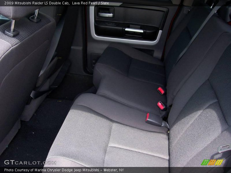 Lava Red Pearl / Slate 2009 Mitsubishi Raider LS Double Cab