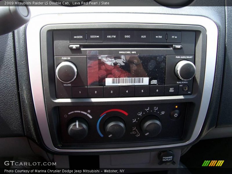 Lava Red Pearl / Slate 2009 Mitsubishi Raider LS Double Cab
