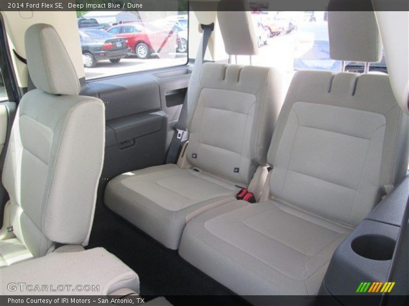Deep Impact Blue / Dune 2014 Ford Flex SE