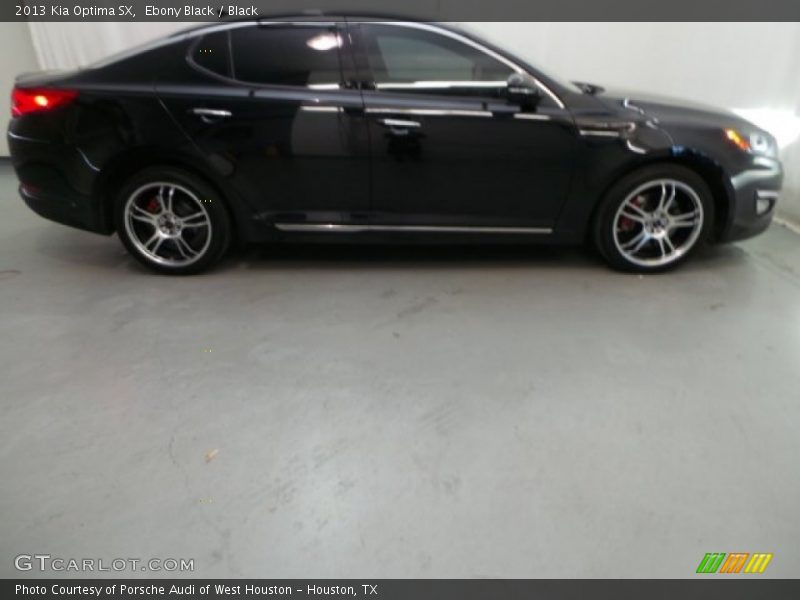 Ebony Black / Black 2013 Kia Optima SX