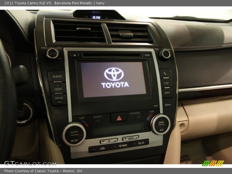 Barcelona Red Metallic / Ivory 2012 Toyota Camry XLE V6
