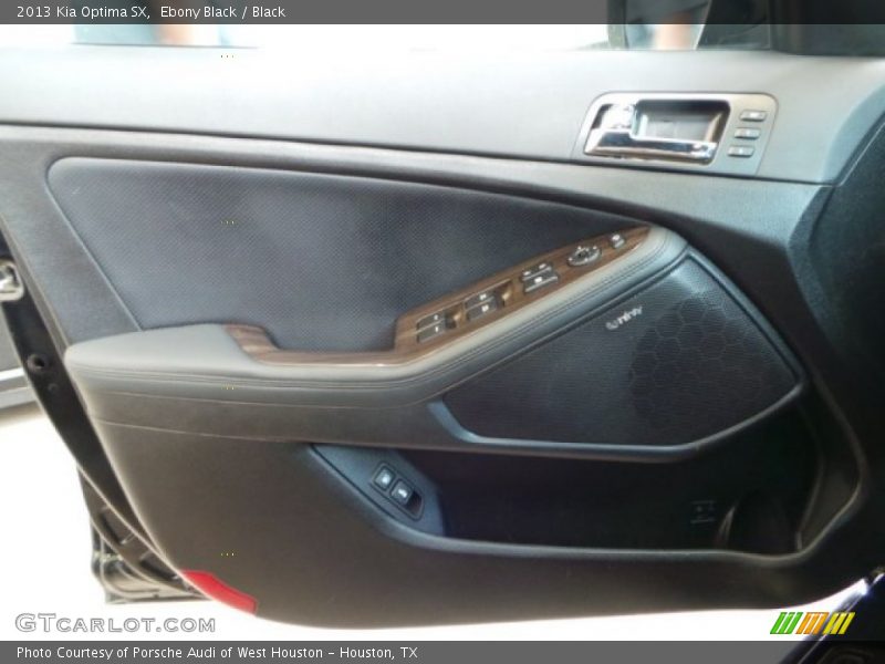 Ebony Black / Black 2013 Kia Optima SX