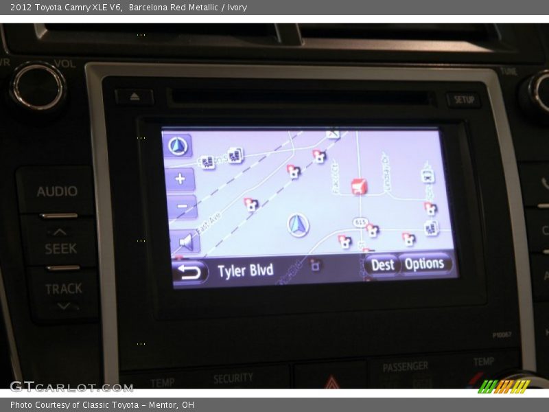 Barcelona Red Metallic / Ivory 2012 Toyota Camry XLE V6
