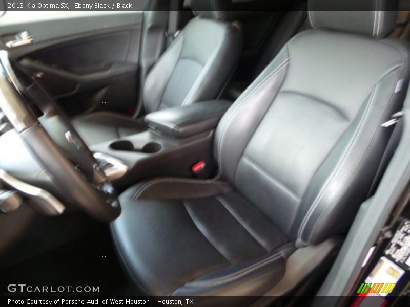 Ebony Black / Black 2013 Kia Optima SX