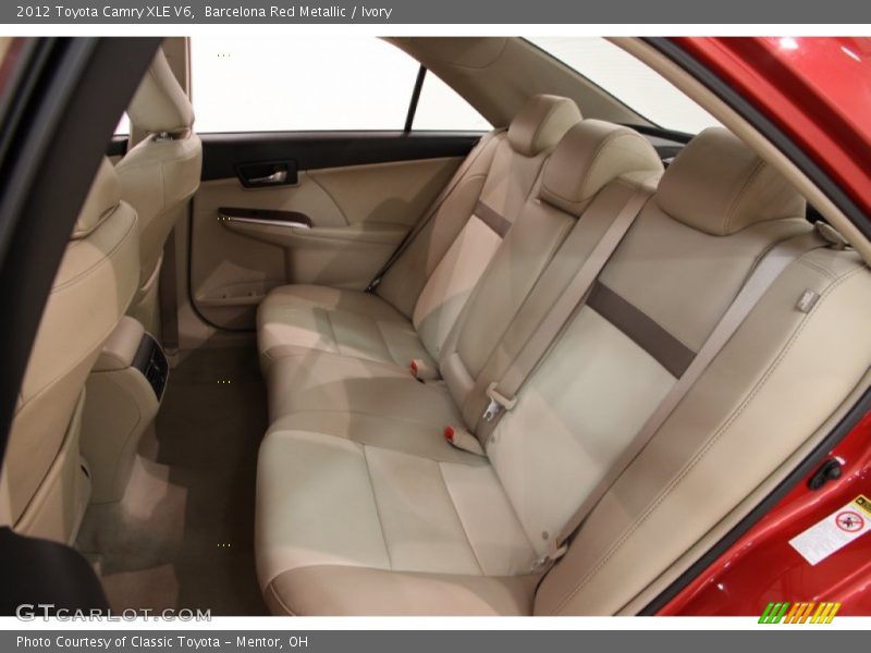 Barcelona Red Metallic / Ivory 2012 Toyota Camry XLE V6