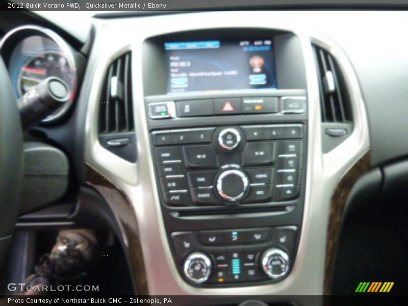 Quicksilver Metallic / Ebony 2012 Buick Verano FWD