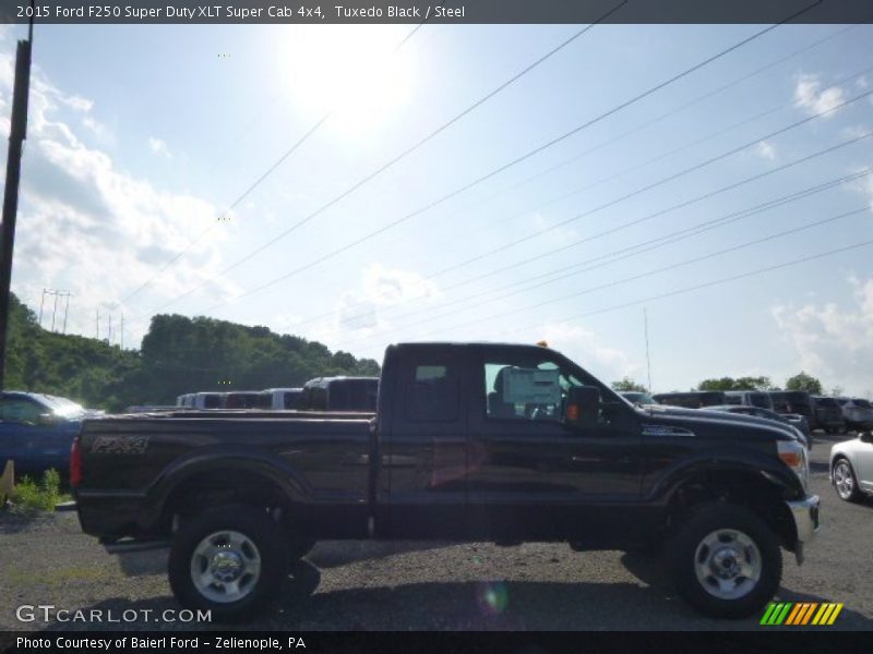Tuxedo Black / Steel 2015 Ford F250 Super Duty XLT Super Cab 4x4