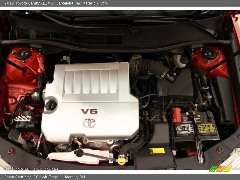 Barcelona Red Metallic / Ivory 2012 Toyota Camry XLE V6