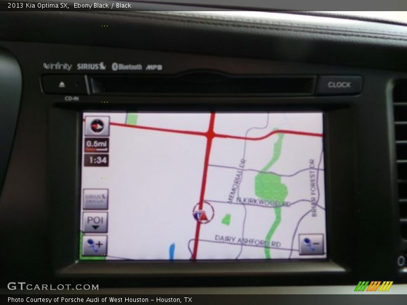 Ebony Black / Black 2013 Kia Optima SX