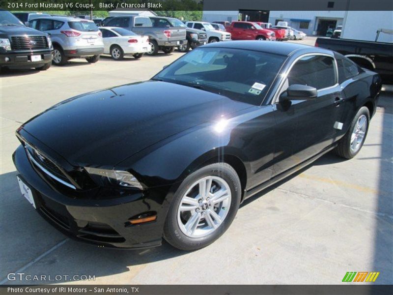 Black / Charcoal Black 2014 Ford Mustang V6 Coupe