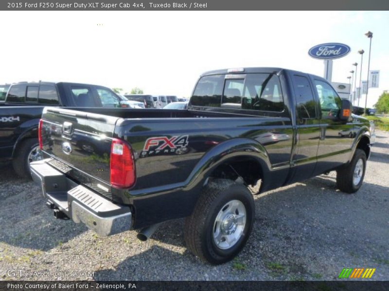 Tuxedo Black / Steel 2015 Ford F250 Super Duty XLT Super Cab 4x4