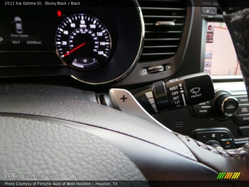 Ebony Black / Black 2013 Kia Optima SX