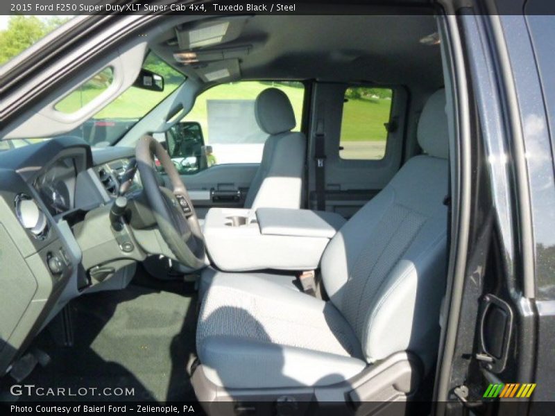 Tuxedo Black / Steel 2015 Ford F250 Super Duty XLT Super Cab 4x4