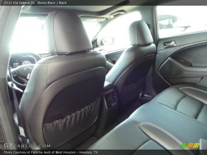 Ebony Black / Black 2013 Kia Optima SX