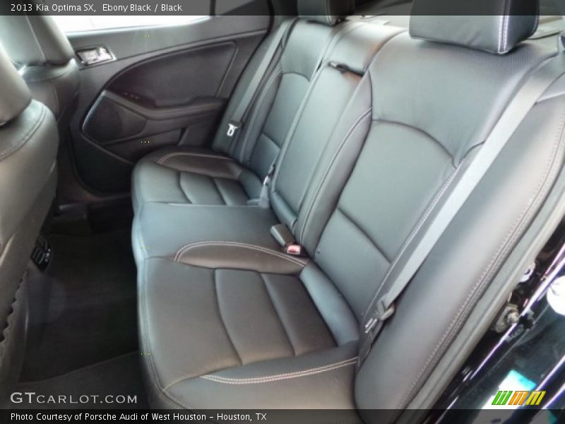 Ebony Black / Black 2013 Kia Optima SX