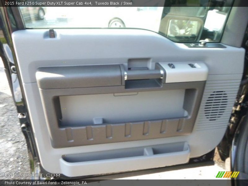 Tuxedo Black / Steel 2015 Ford F250 Super Duty XLT Super Cab 4x4