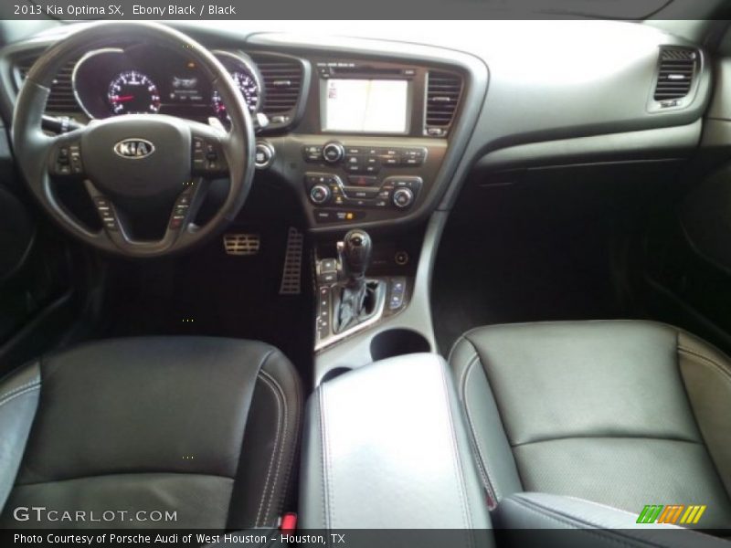 Ebony Black / Black 2013 Kia Optima SX