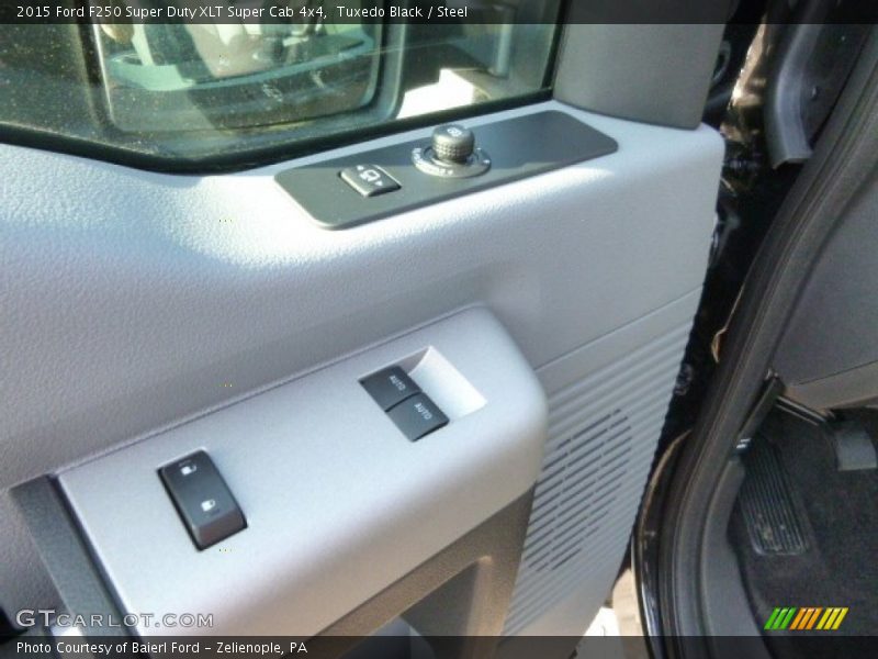 Tuxedo Black / Steel 2015 Ford F250 Super Duty XLT Super Cab 4x4