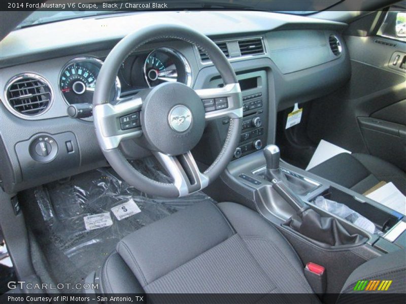 Black / Charcoal Black 2014 Ford Mustang V6 Coupe