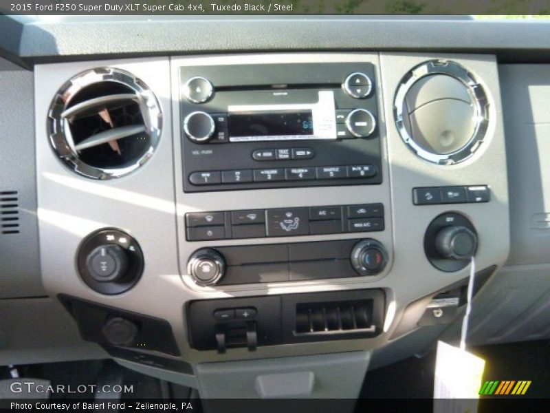 Tuxedo Black / Steel 2015 Ford F250 Super Duty XLT Super Cab 4x4
