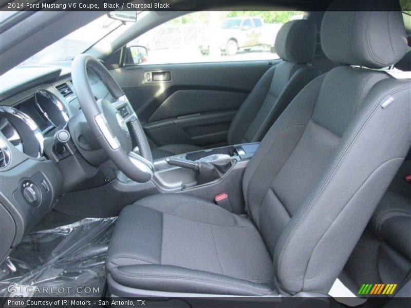 Black / Charcoal Black 2014 Ford Mustang V6 Coupe
