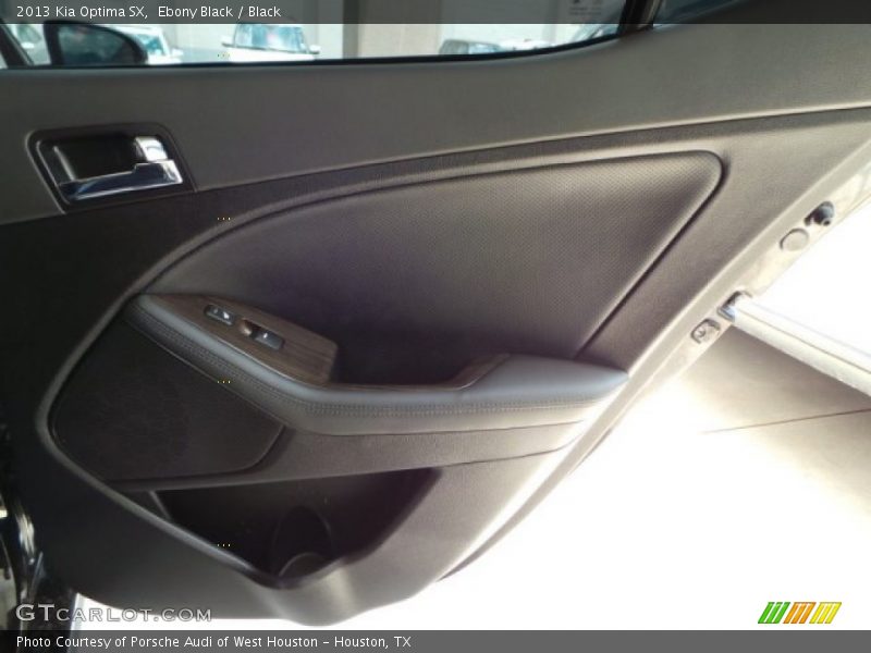 Ebony Black / Black 2013 Kia Optima SX