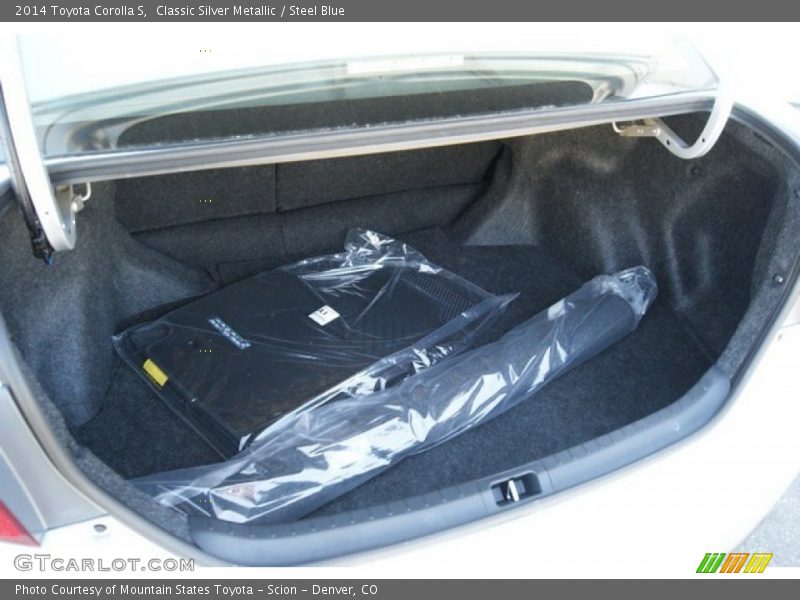 Classic Silver Metallic / Steel Blue 2014 Toyota Corolla S