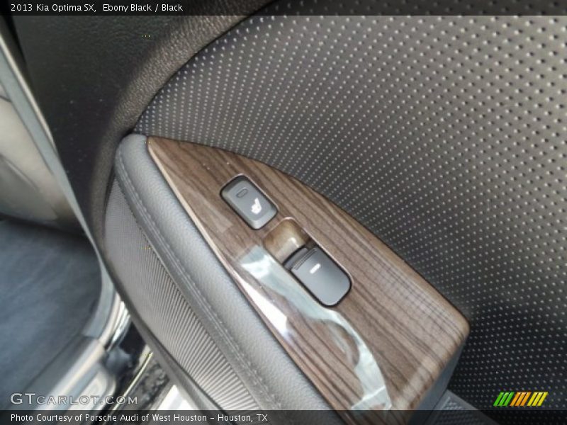 Ebony Black / Black 2013 Kia Optima SX