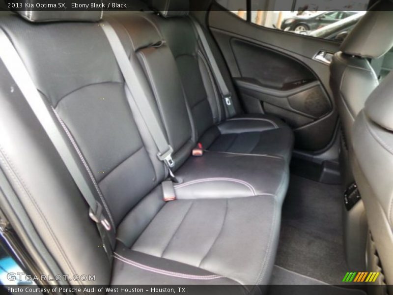 Ebony Black / Black 2013 Kia Optima SX