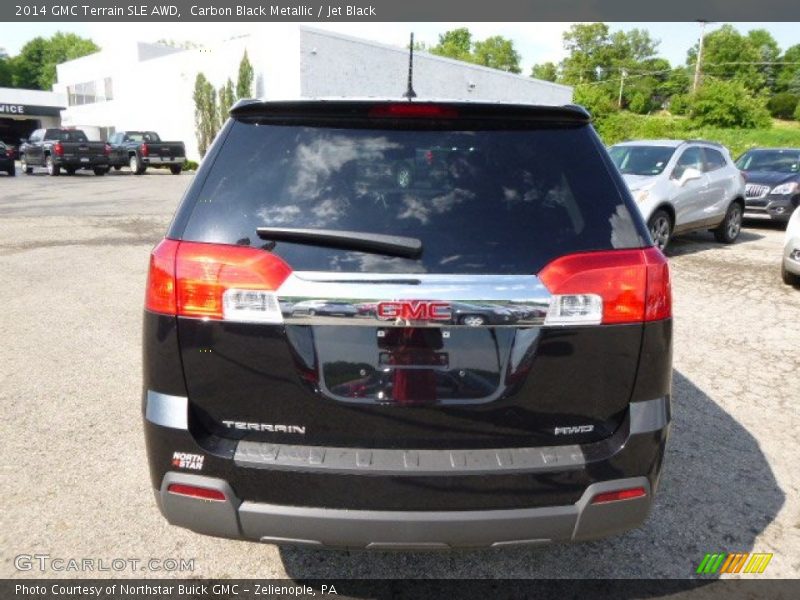 Carbon Black Metallic / Jet Black 2014 GMC Terrain SLE AWD