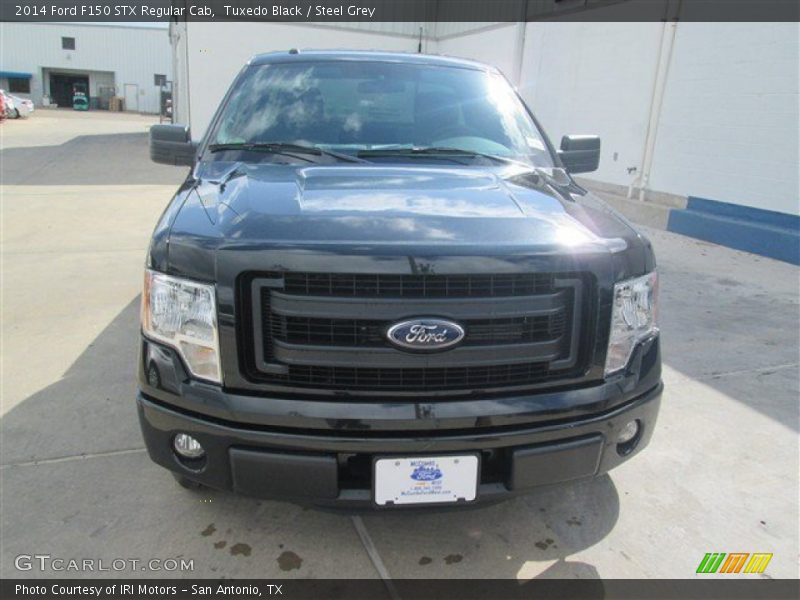 Tuxedo Black / Steel Grey 2014 Ford F150 STX Regular Cab