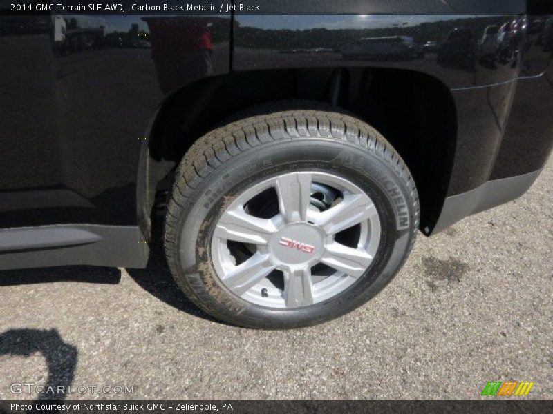 Carbon Black Metallic / Jet Black 2014 GMC Terrain SLE AWD