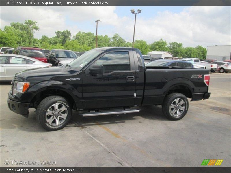 Tuxedo Black / Steel Grey 2014 Ford F150 STX Regular Cab