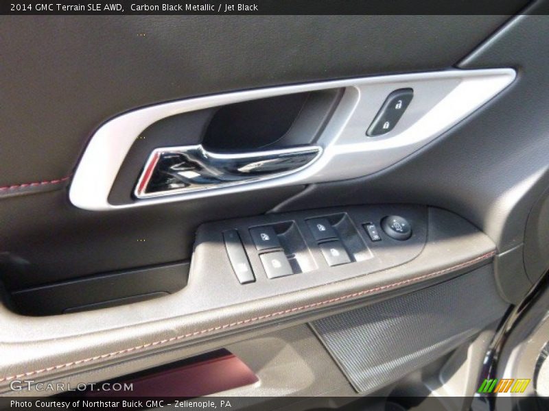 Carbon Black Metallic / Jet Black 2014 GMC Terrain SLE AWD