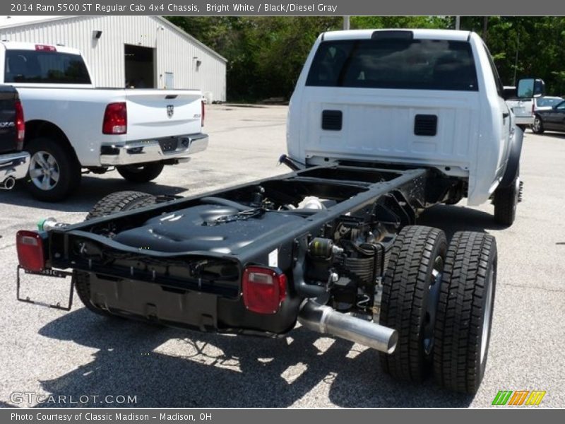 Bright White / Black/Diesel Gray 2014 Ram 5500 ST Regular Cab 4x4 Chassis
