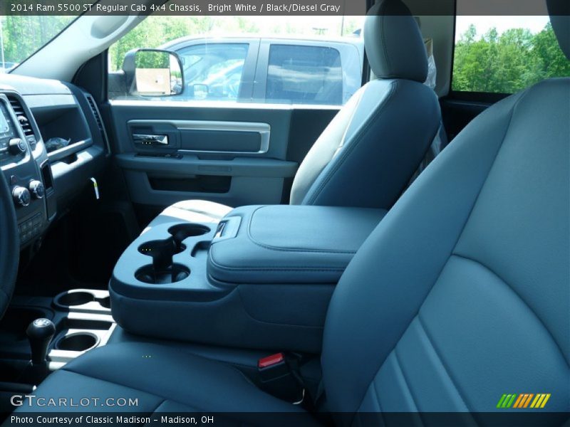 Bright White / Black/Diesel Gray 2014 Ram 5500 ST Regular Cab 4x4 Chassis