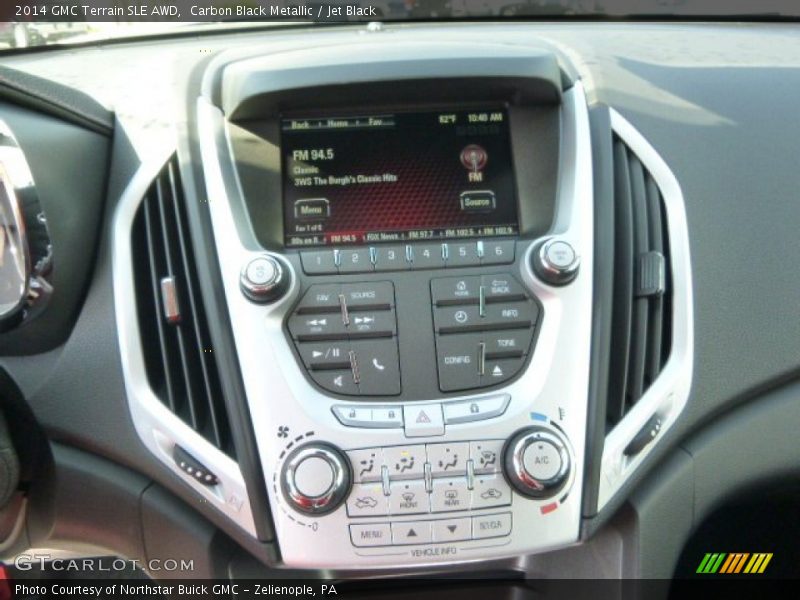 Carbon Black Metallic / Jet Black 2014 GMC Terrain SLE AWD