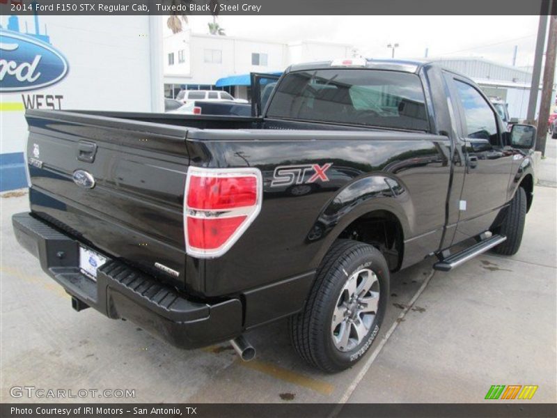 Tuxedo Black / Steel Grey 2014 Ford F150 STX Regular Cab